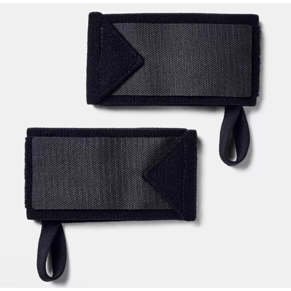 Under Armour Project Rock Wrist Wraps Training Lifting Unisex One Size Black - Picture 3 of 6